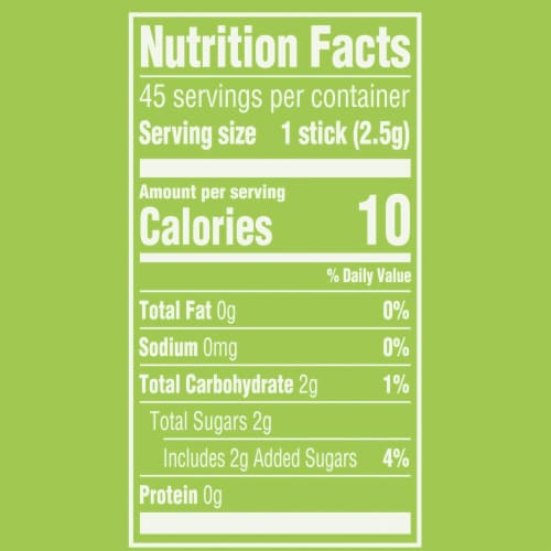 Wrigley's Doublemint Chewing Gum Value Bulk Pack Perspective: top