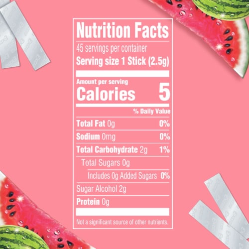 EXTRA Watermelon Sugar Free Chewing Gum Perspective: top