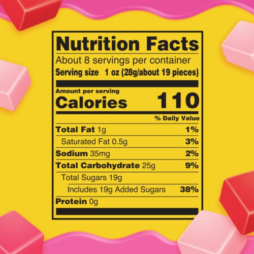 Starburst Favereds Fruit Chewy Candy Grab N Go Bag Perspective: top