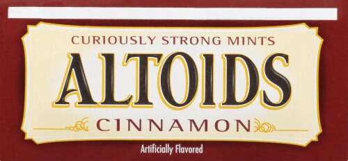 Altoids® Cinnamon Breath Mints Perspective: top