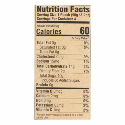 North Coast Organic Apple Sauce Cinnamon Perspective: top
