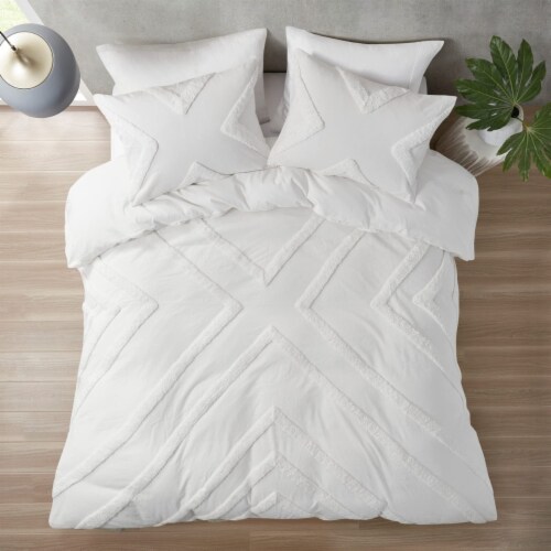 Urban Habitat Beck Cotton Duvet Twin Twin XL Ivory Twin Twin