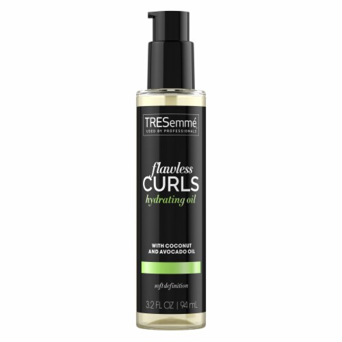 TRESemme® Flawless Curls Coconut & Avocado Hydrating Oil Perspective: top