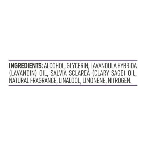 Schmidt's Lavender & Sage Natural Deodorant Spray Perspective: top