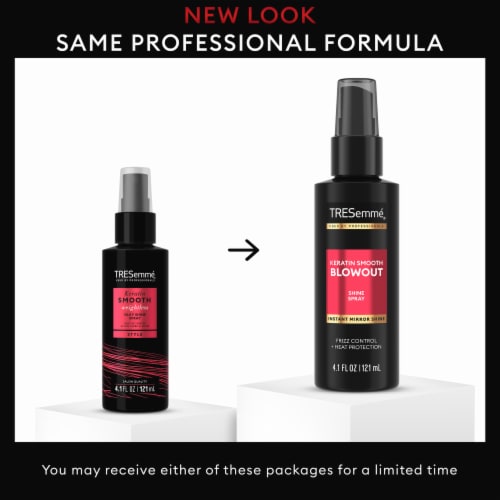 TRESemmé Keratin Smooth Silky Shine Spray Perspective: top