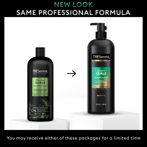 TRESemmé Flawless Curls Moisturizing Shampoo Perspective: top
