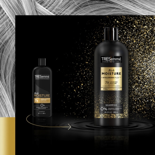 TRESemmé Rich Moisture Hydrating Shampoo Perspective: top
