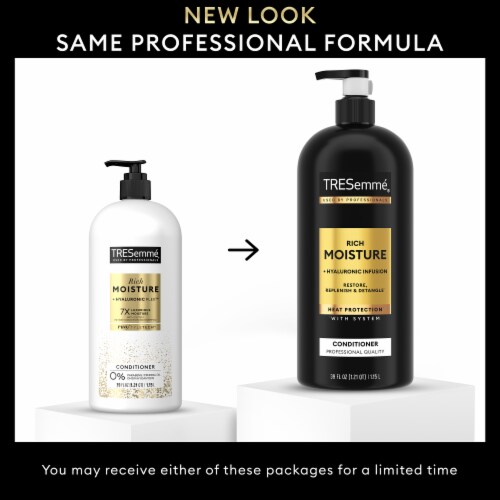 TRESemmé Rich Moisture Moisturizing Conditioner with Pump Perspective: top