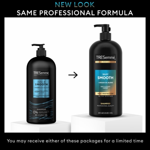 TRESemmé Silky & Smooth Anti-Frizz Shampoo 39 Fl Oz Perspective: top