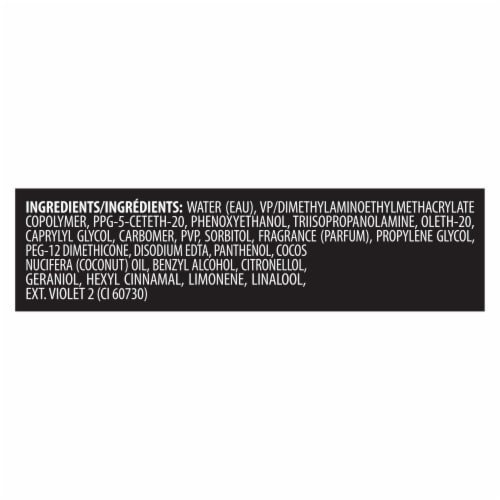 TRESemmé Hair Gel, Mega Control for Frizz Control with Coconut Oil, Alcohol-Free Perspective: top