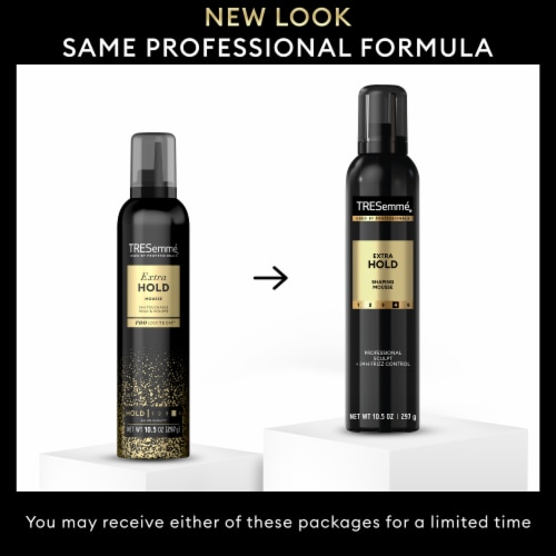 TRESemmé Mousse, Extra Hold for 24H Touchable Hold & Volume with Pro Lock Tech™ Perspective: top