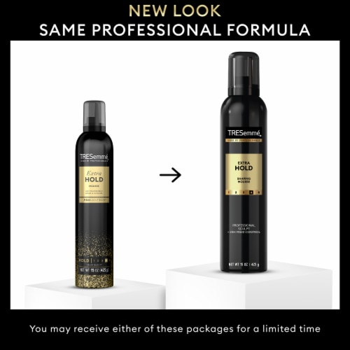 TRESemmé Extra Hold Volumizing Mousse Perspective: top