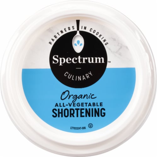 Spectrum Organic All Vegetable Shortening Perspective: top