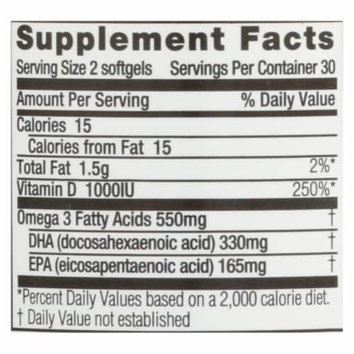 Spectrum Essentials® Vegan EPA + DHA Softgels Perspective: top