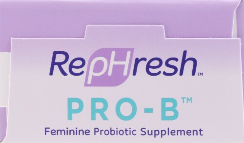 RepHresh™ Pro-B™ Probiotic Feminine Supplement Capsules Perspective: top