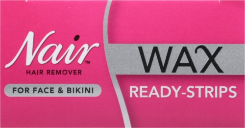 Nair™ Hair Remover Wax Ready-Strips for Face & Bikini - 40 ct Perspective: top