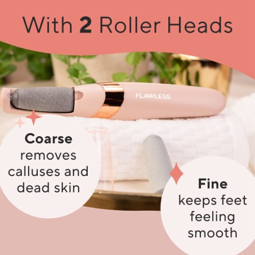 Finishing Touch Flawless Pedi Electric Foot Filer Perspective: top