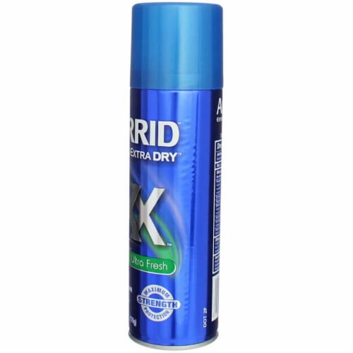 Arrid Extra Extra Dry Ultra Fresh Aerosol Antiperspirant Deodorant Perspective: top