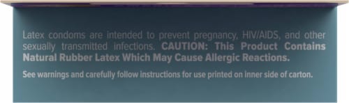 Trojan® Ultra Thin Lubricated Latex Condoms Perspective: top