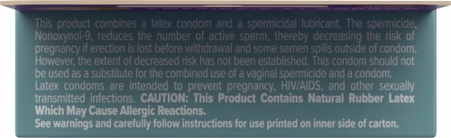 Trojan® Ultra-Thin Condoms With Spermicidal Lubricant Perspective: top