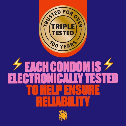 Trojan® ENZ Lubricated Condoms Value Pack Perspective: top