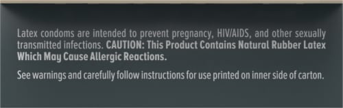Trojan™ BareSkin™ Lubricated Latex Condoms Perspective: top
