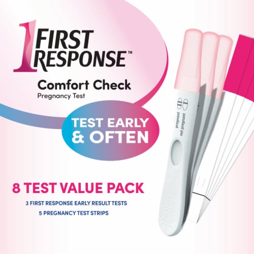First Response™ Comfort Check™ Pregnancy Tests Value Pack Perspective: top