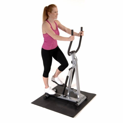 Stamina 86 x 36 Inch Fold-To-Fit Home Gym Fitness Exercise Foam Equipment Mat Perspective: top