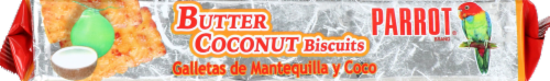 Parrot Butter Coconut Biscuits Perspective: top