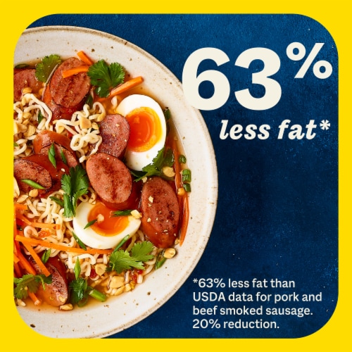Butterball Fully Cooked Natural Hardwood Smoked Turkey Sausage Perspective: top