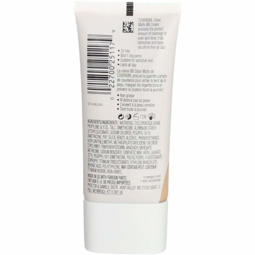 CoverGirl Clean Matte 510 Fair BB Cream Perspective: top