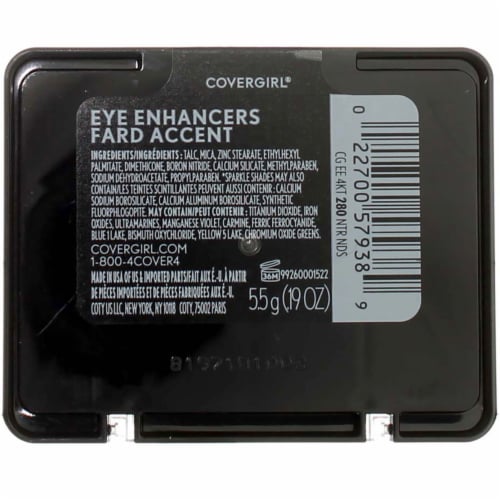 CoverGirl® 280 Natural Nudes Eyeshadow Palette Perspective: top