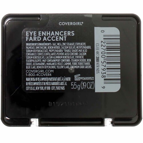 CoverGirl Eye Enhancer Eyeshadow Palette 280 Natural Nudes Perspective: top