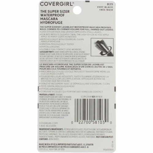 CG SUPER SIZER MASC VERY BLACK 825 .4OZ Perspective: top