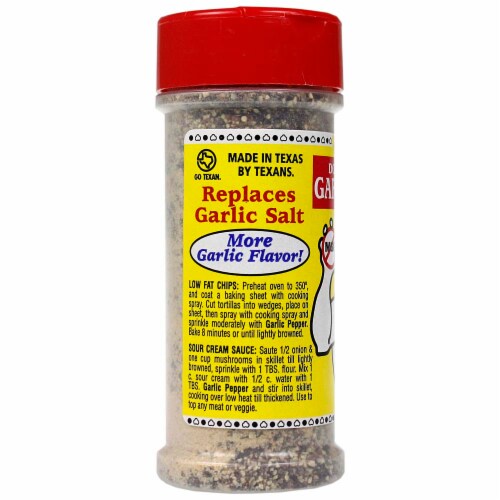 Obie Cue s Garlic Pepper Seasoning Double Strength No MSG Sugar or