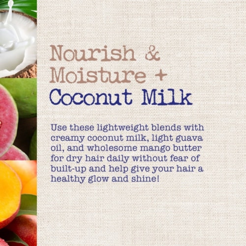 Nourish & Moisture + Coconut Milk Conditioner Perspective: top