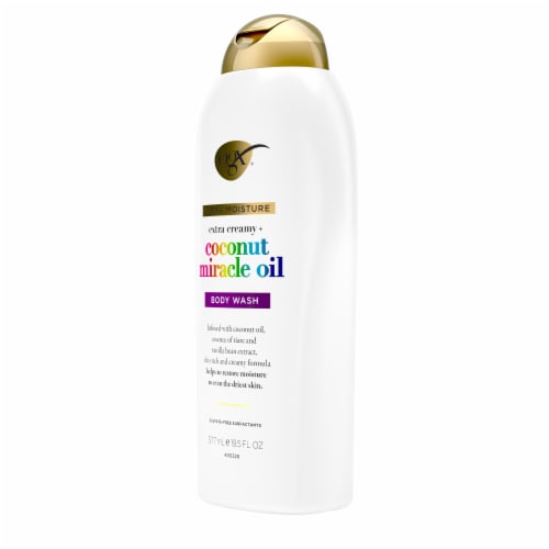 OGX Extra Creamy + Coconut Miracle Oil Ultra Moisture Body Wash Perspective: top