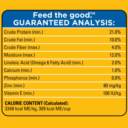 Pedigree® Adult Complete Nutrition Roasted Chicken Rice & Vegetable Flavor Dry Dog Food Perspective: top