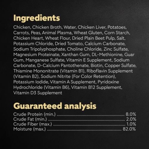 Cesar Home Delights Adult Soft Wet Dog Food Slow Cooked Chicken & Vegetables Perspective: top