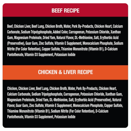 Cesar Canine Cuisine Beef and Chicken & Liver Recipe Wet Dog Food Variety Pack Perspective: top