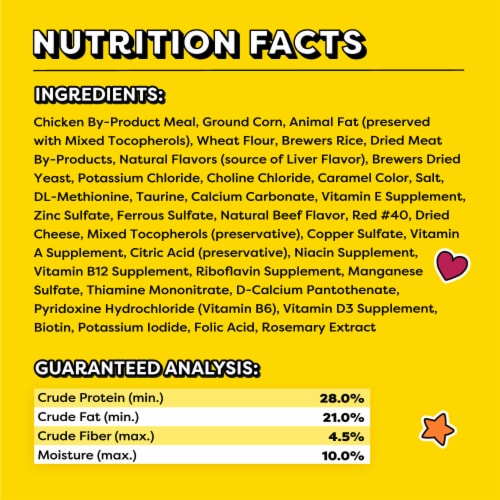 Temptations MixUps Chicken Liver and Beef Cat Treats Perspective: top