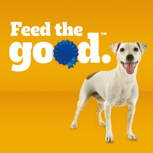 Pedigree Tender Bites Small Dog Adult Dry Dog Food Chicken and Steak Flavor Perspective: top