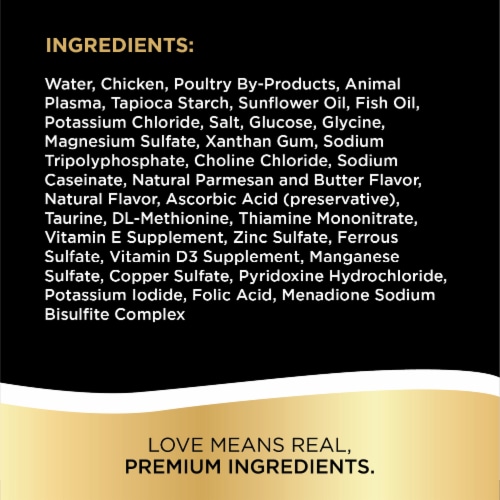 SHEBA PERFECT PORTIONS Bistro Chicken in Alfredo Sauce Entree Adult Wet Cat Food Perspective: top