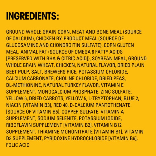 Pedigree High Protein Chicken & Turkey Adult Dry Dog Food Perspective: top