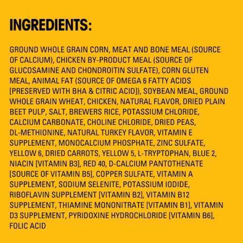 Pedigree High Protein Chicken & Turkey Adult Dry Dog Food Perspective: top
