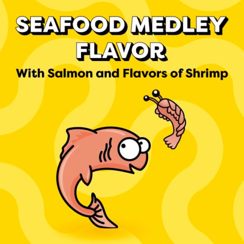 Temptations Paté in Gravy Tasty Chicken and Seafood Medley Adult Wet Cat Food Variety Pack Perspective: top