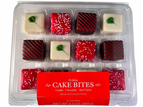 The Swiss Colony Holiday Cake Bites Perspective: top