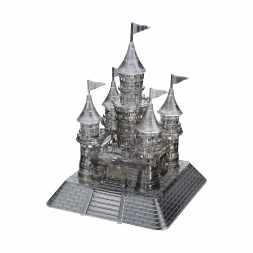 BePuzzled 3D Castle Crystal Puzzle Perspective: top