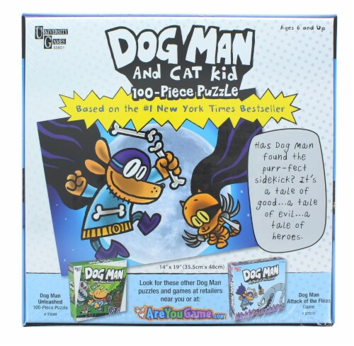 Dog Man/Cat Kid 100pc puzzle, 1 Each - Harris Teeter
