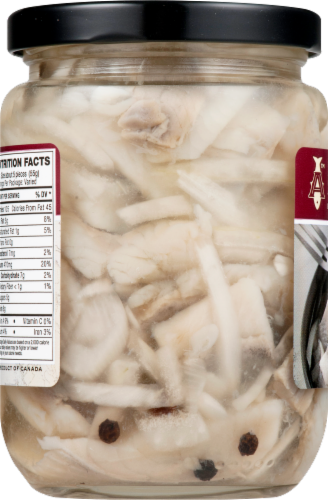 Blue Hill Bay All-Natural Herring in Wine Sauce Perspective: top
